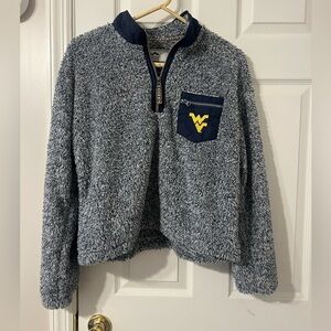 West Virginia Fleece quarter zip